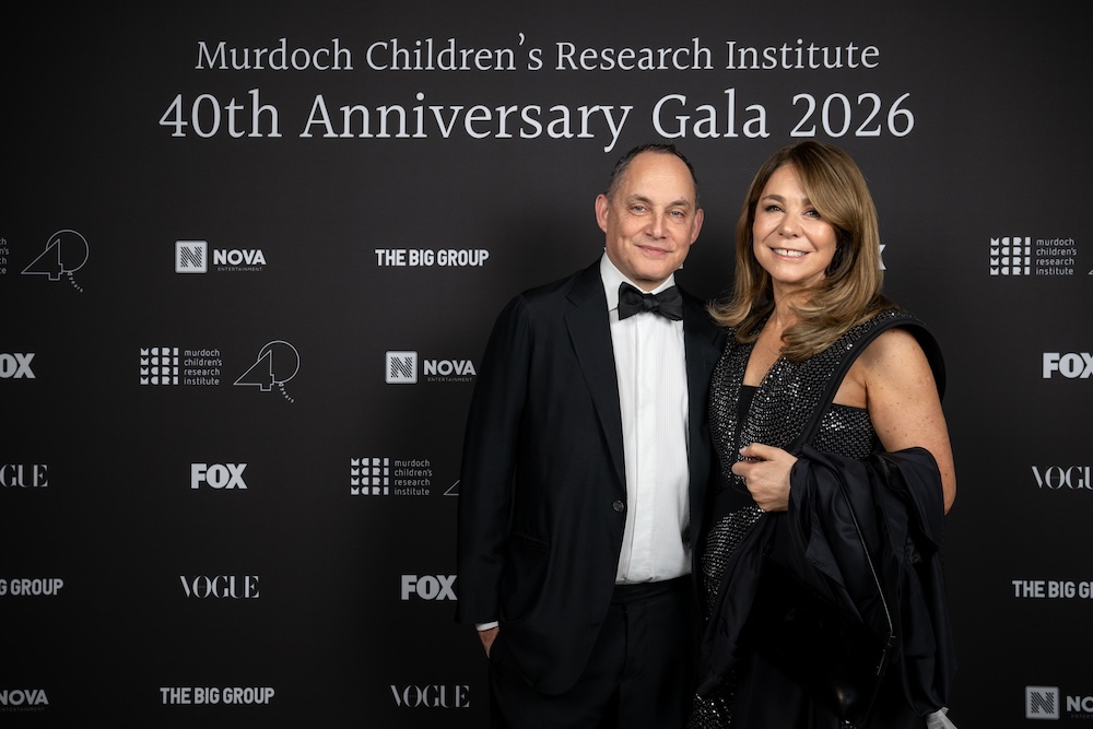 Pratt Family Foundation Trustee Fiona Geminder and Pact Group Holdings Founder Raphael Geminder. 